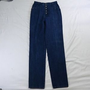 Blaze Riding‎ Gear 11 / 29 High Waist Wedgie 374502 Dark 100% Cotton Denim Jeans
